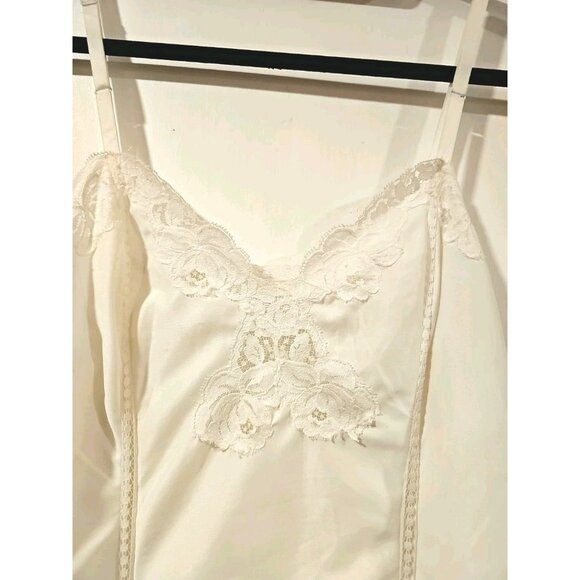 Kayser Lace Slip Dress Elena Gilbert Vampire Diaries ALT White MED Made in UK - Picture 4 of 9